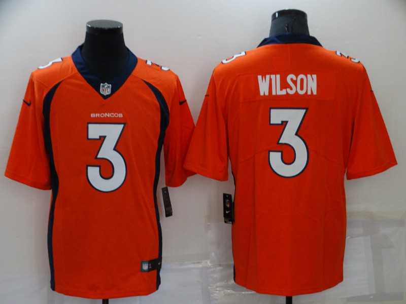 Nike Broncos 3 Russell Wilson Orange Vapor Untouchable Limited Jersey,We sell and wholesale Nike Broncos 3 Russell Wilson Orange Vapor Untouchable Limited Jersey on line form chian!